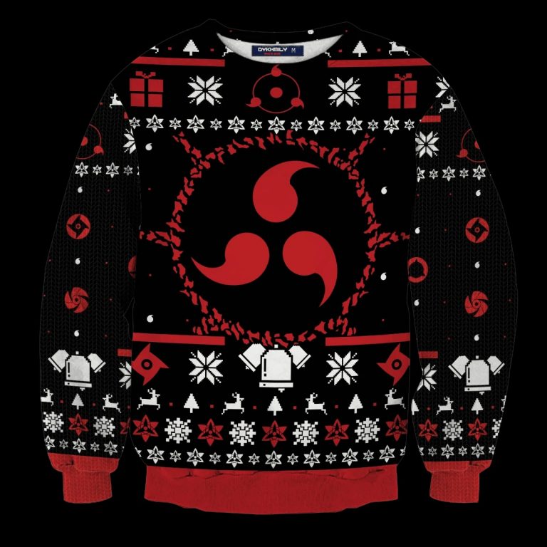 Naruto Sharingan christmas sweater sweatshirt 1