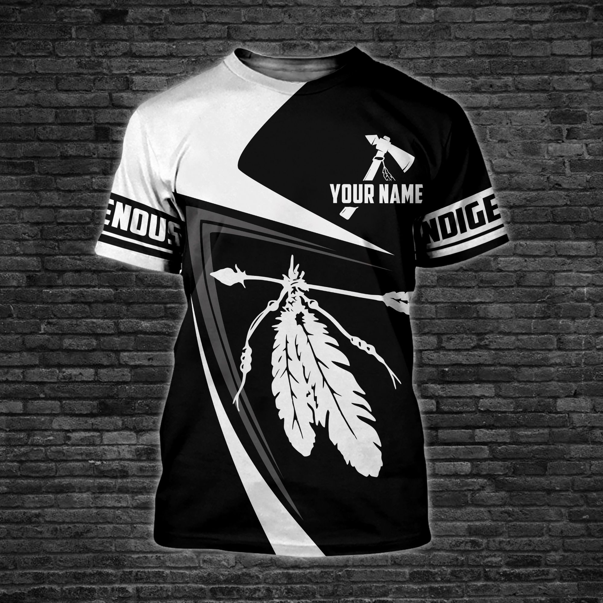 Native Indigenous custom personalized 3d shirt 2 Native Indigenous custom personalized 3d shirt 1