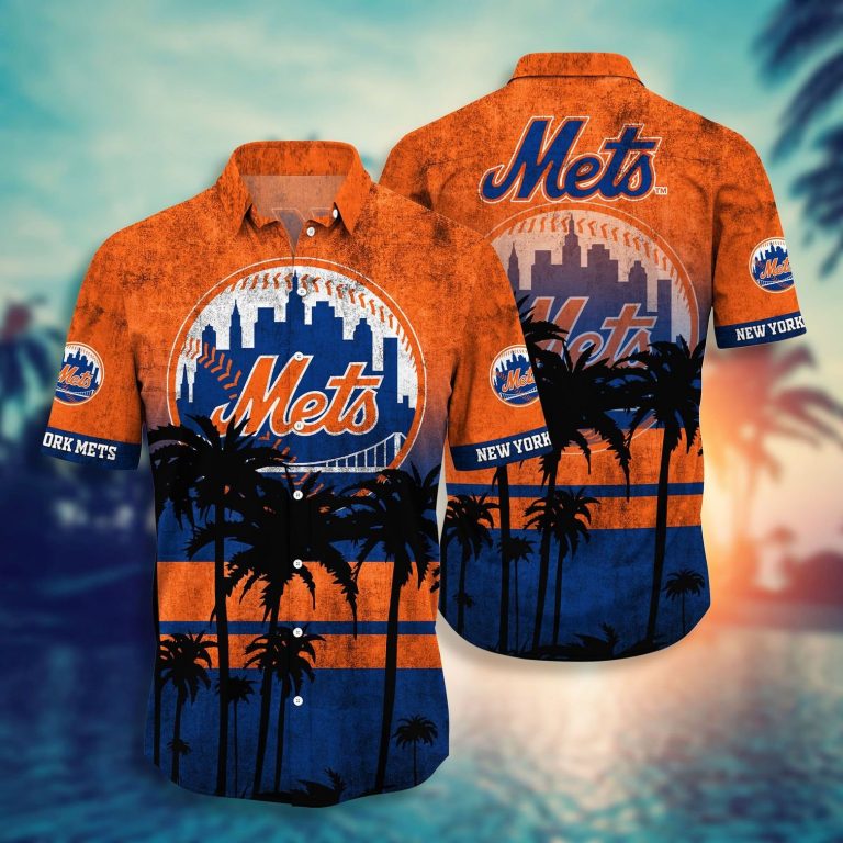 New York Mets tropical hawaiian shirt 5