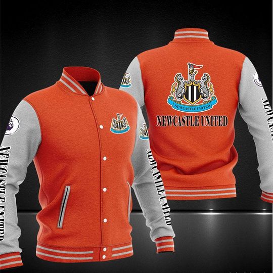 Newcastle United FC Varsity Baseball Jacket4