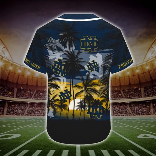 Notre dame fighting irish tropical baseball jersey 3 Notre dame fighting irish tropical baseball jersey2