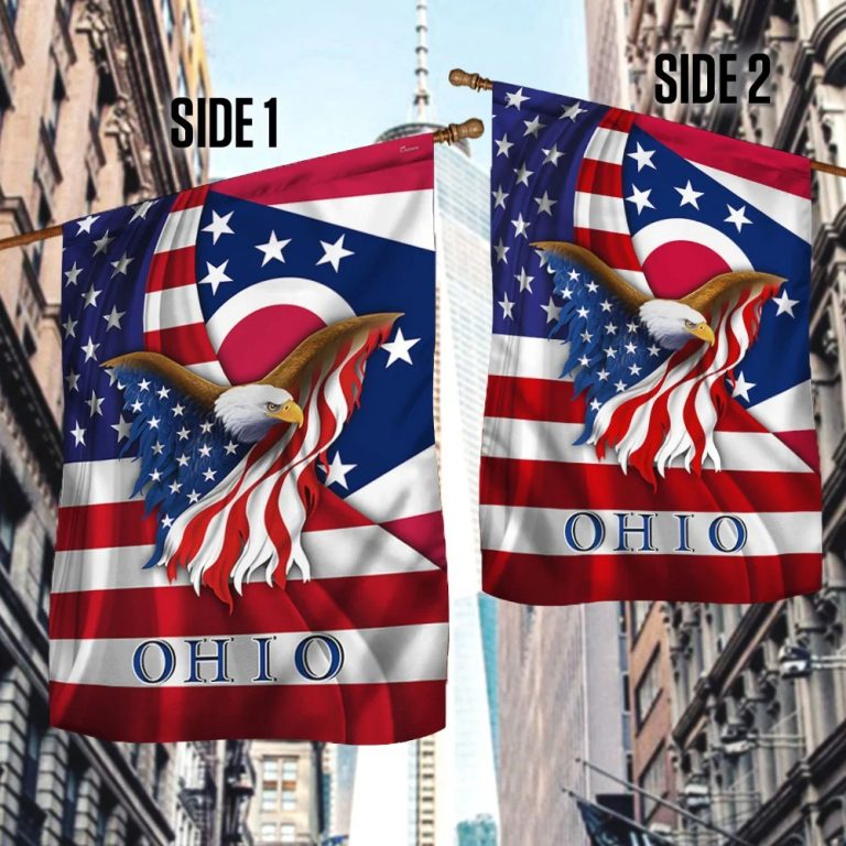 Ohio Eagle American Flag 2 Ohio Eagle American Flag 2