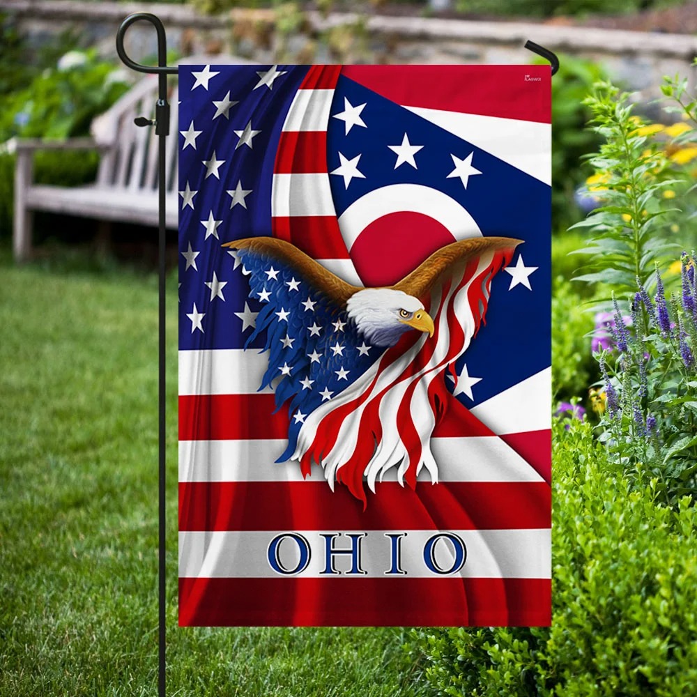 Ohio Eagle American Flag 4 Ohio Eagle American Flag 3
