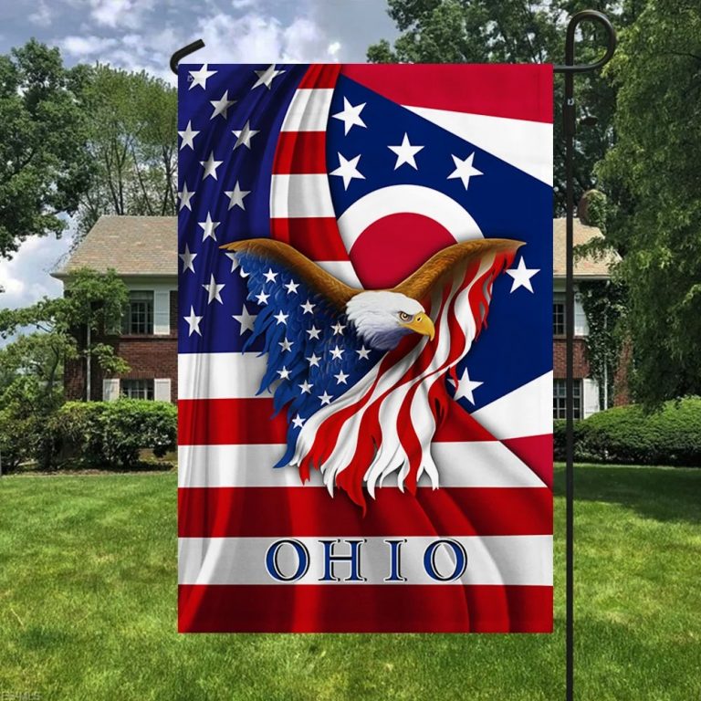 Ohio Eagle American Flag 4 Ohio Eagle American Flag 4