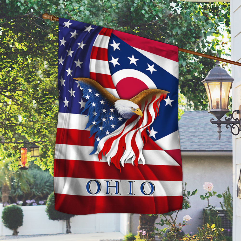 Ohio Eagle American Flag 6 Ohio Eagle American Flag