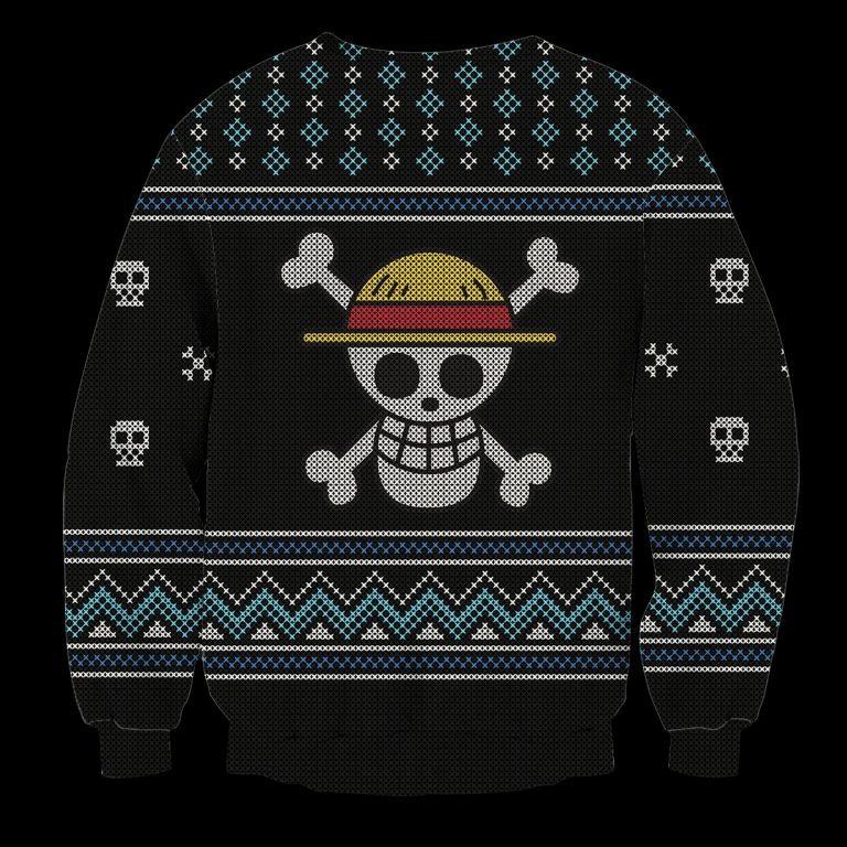 One Piece Straw Hat Crew Silhouette skull Luffy sweater, sweatshirt 3 One Piece Straw Hat Crew Silhouette skull Luffy sweater sweatshirt 3