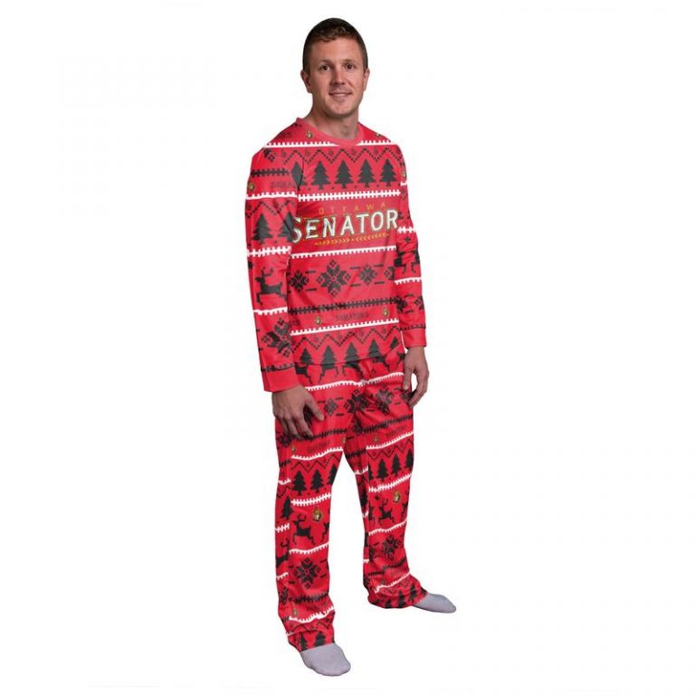 Ottawa Senators NHL pajamas set 2