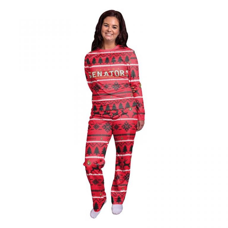 Ottawa Senators NHL pajamas set 3