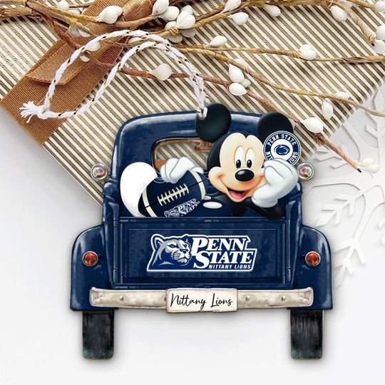 Penn State Nittany Lions NCAA1 Wooden Ornament1