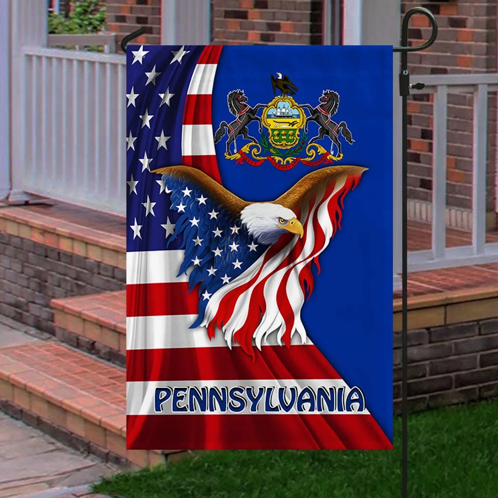 Pennsylvania State Coat of Arms Eagle Flag 4 Pennsylvania State Coat of Arms Eagle Flag 3