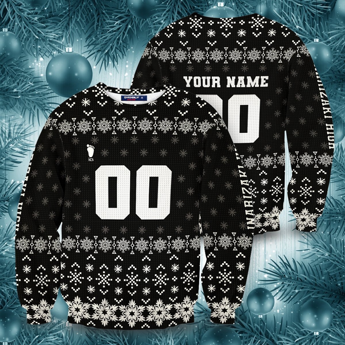 Perosonalized Inarizaki team Haikyuu custom sweater sweatshirt 2