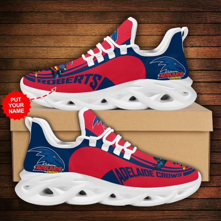 Personalized Adelaide Crows clunky max soul shoes 1
