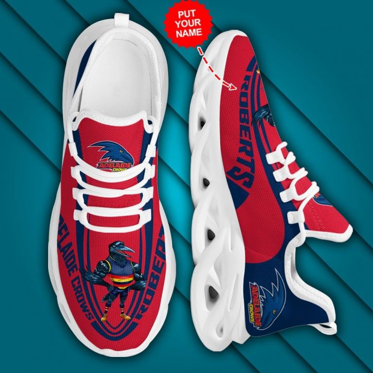 Personalized Adelaide Crows clunky max soul shoes 3