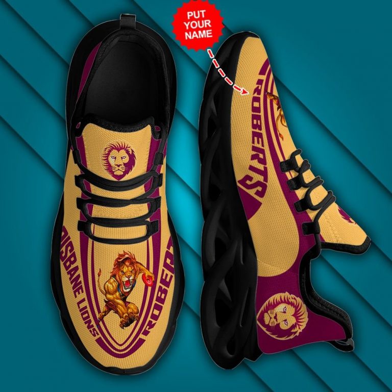 Personalized Brisbane Lions clunky max soul shoes 2