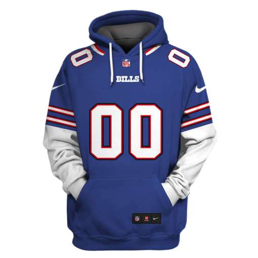 Personalized Buffalo Bills Custom Name And Number 3d shirt hoodie