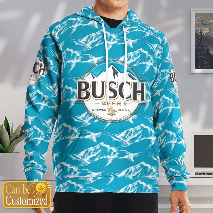 Personalized Busch beer custom name 3d hoodie 3 Personalized Busch beer custom name 3d hoodie 3