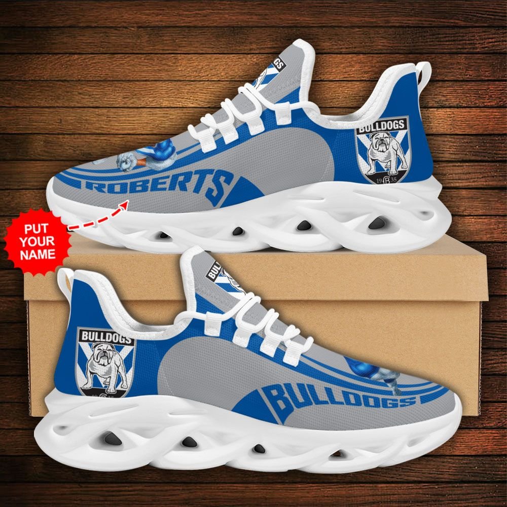 Personalized Canterbury Bankstown Bulldogs clunky max soul shoes 2
