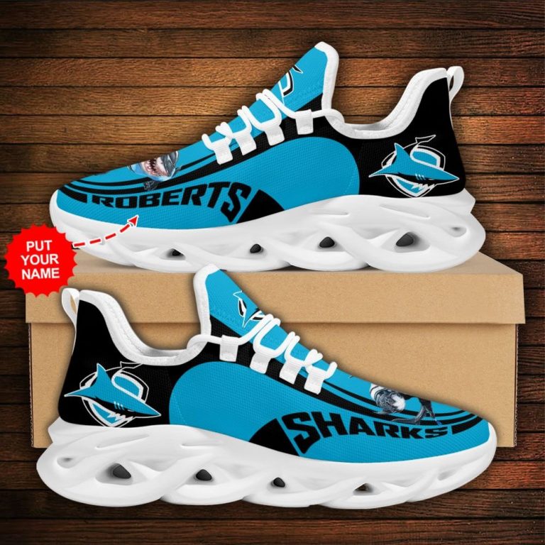 Personalized Cronulla Sutherland Sharks clunky max soul shoes 1