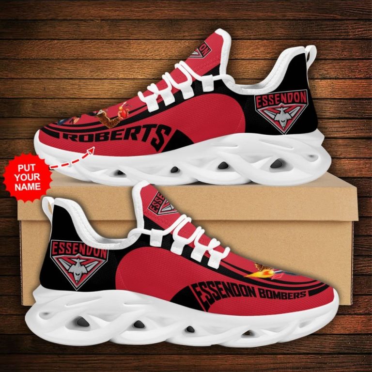 Personalized Essendon Bombers clunky max soul shoes 1