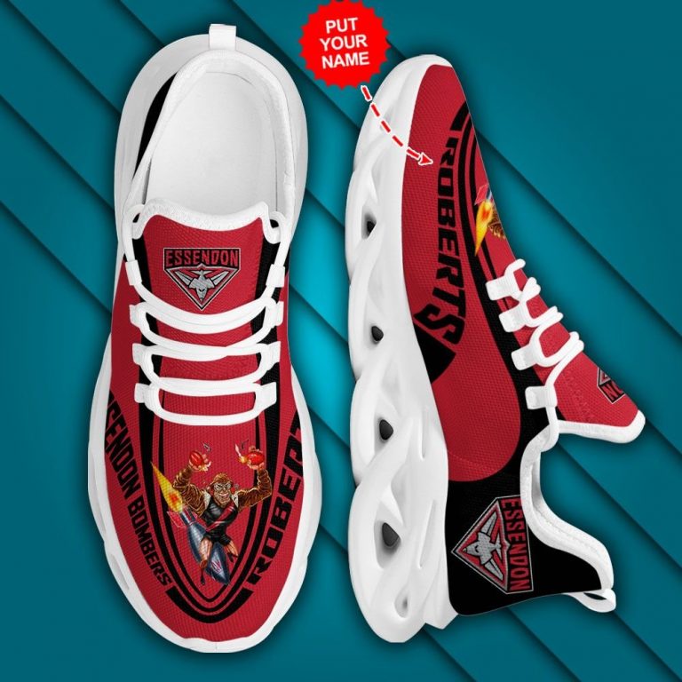 Personalized Essendon Bombers clunky max soul shoes 3