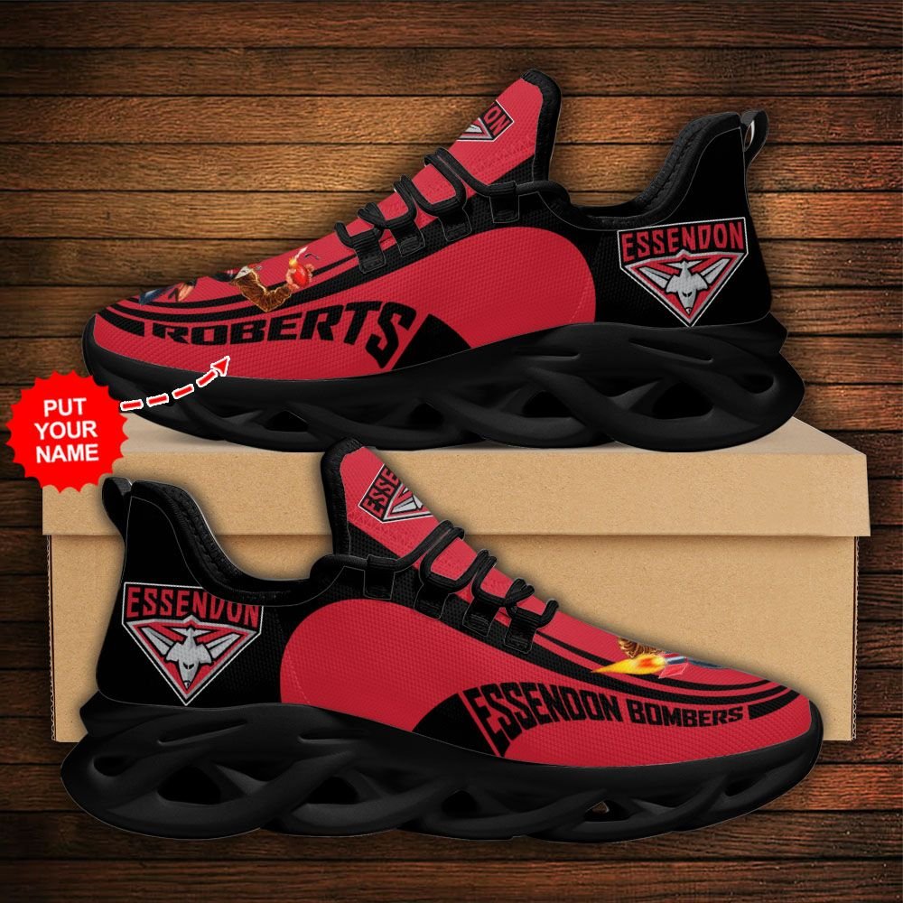 Personalized Essendon Bombers clunky max soul shoes