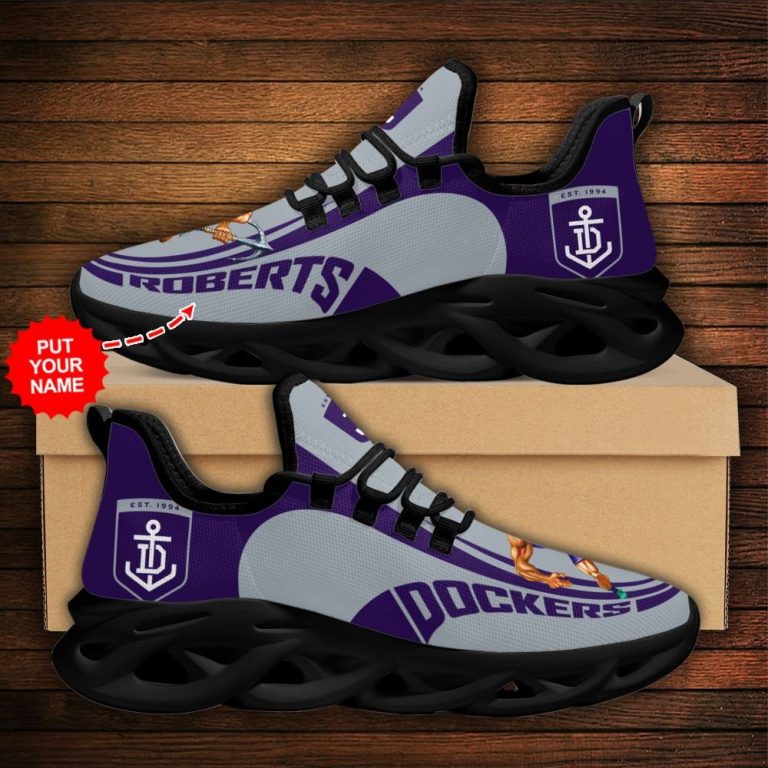 Personalized Fremantle Dockers clunky max soul shoes
