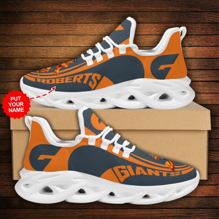Personalized Greater Western Sydney Giants clunky max soul shoes 1
