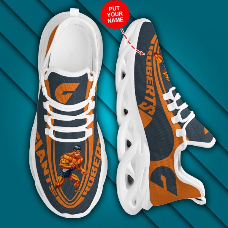 Personalized Greater Western Sydney Giants clunky max soul shoes 3