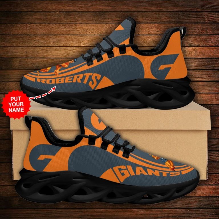 Personalized Greater Western Sydney Giants clunky max soul shoes