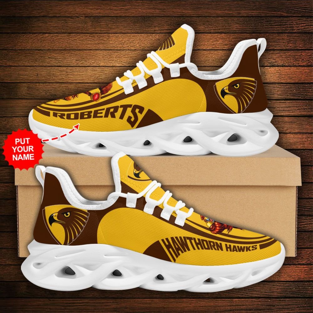 Personalized Hawthorn Hawks clunky max soul shoes 1