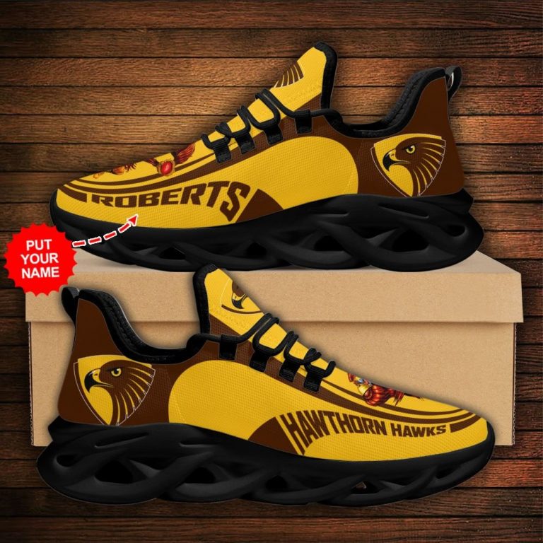 Personalized Hawthorn Hawks clunky max soul shoes