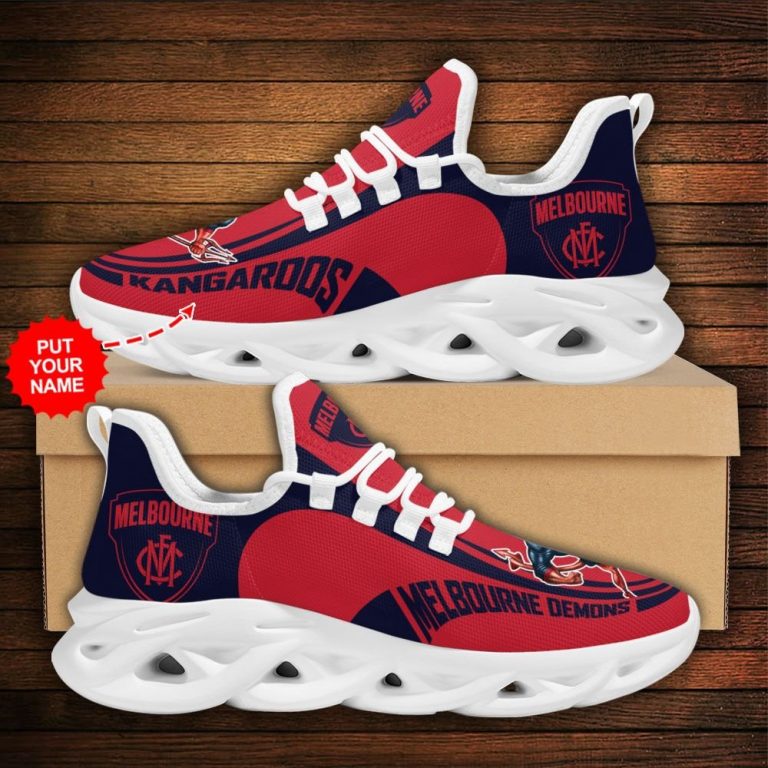 Personalized Melbourne Demons clunky max soul shoes 1