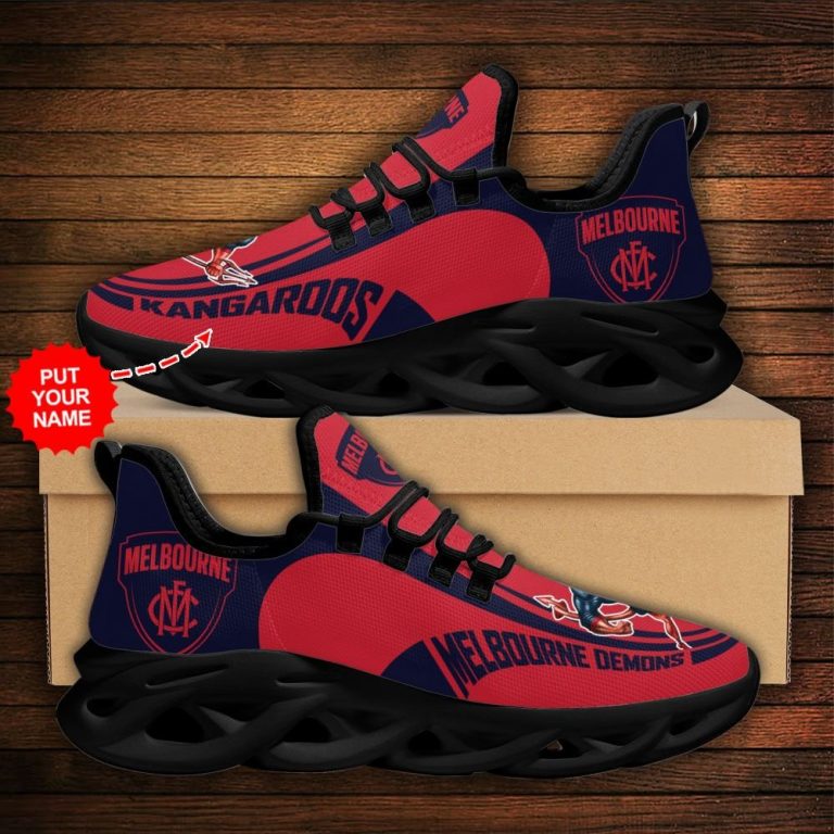 Personalized Melbourne Demons clunky max soul shoes