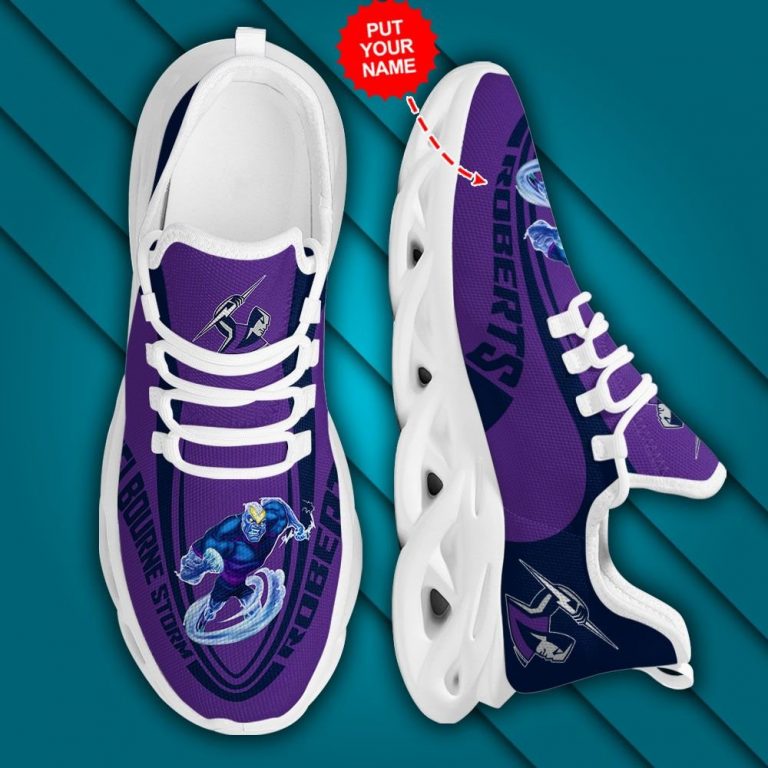 Personalized Melbourne Storm clunky max soul shoes 3