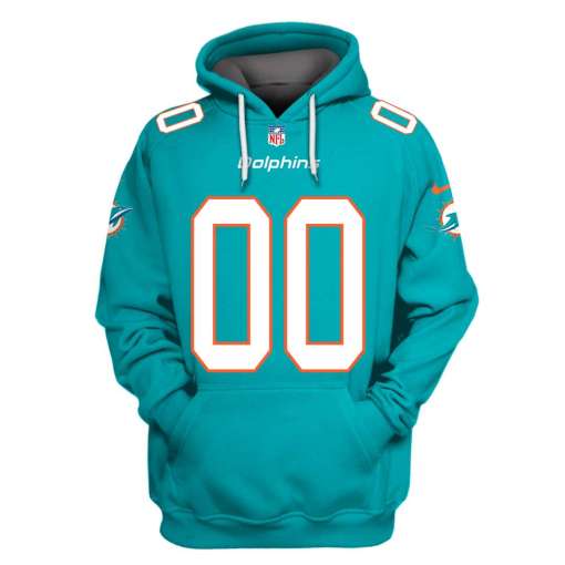 Personalized Miami Dolphins NFL custom 3d shirt, hoodie 7 Personalized Miami Dolphins NFL custom 3d shirt hoodie 1