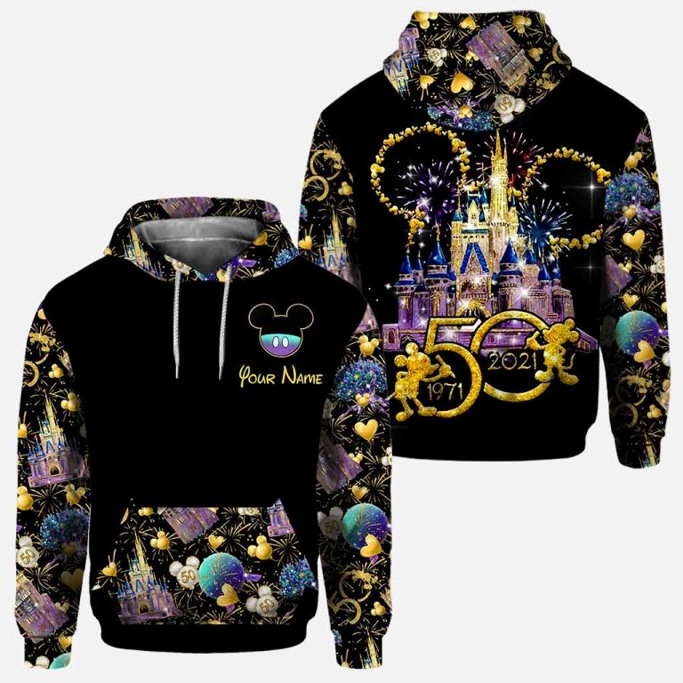 Personalized Micky Mouse Walt Disney World 50th Anniversary Celebration 3d Shirt, Hoodie 1 Personalized Micky mouse Walt Disney World 50th Anniversary Celebration 3d shirt hoodie 1