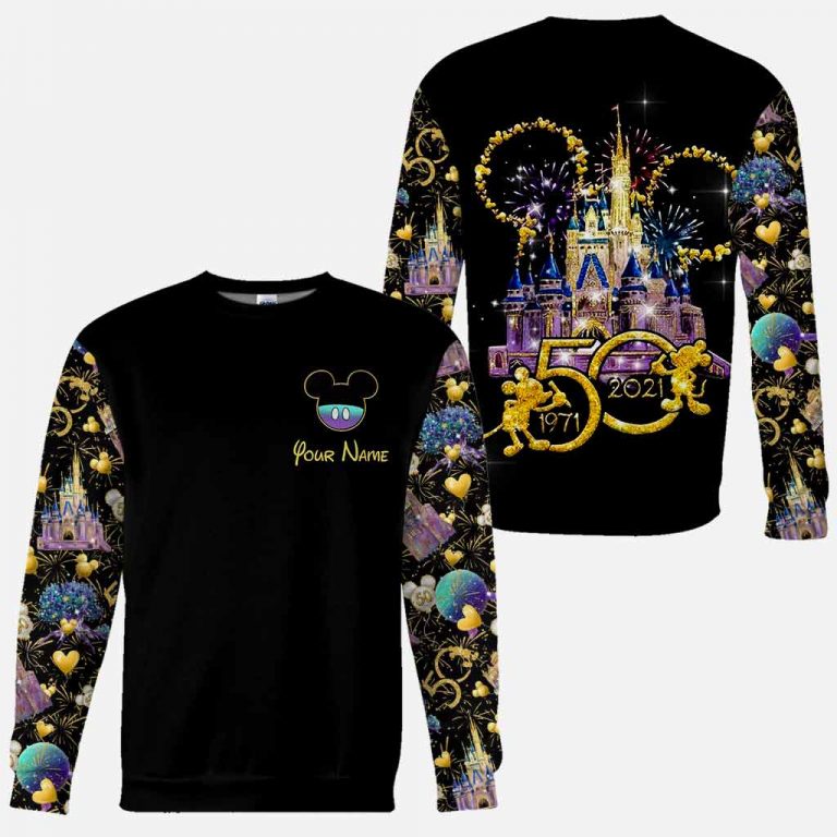 Personalized Micky Mouse Walt Disney World 50th Anniversary Celebration 3d Shirt, Hoodie 2 Personalized Micky mouse Walt Disney World 50th Anniversary Celebration 3d shirt hoodie 2