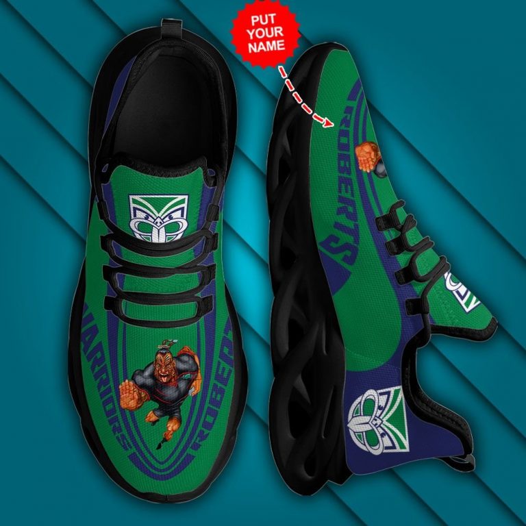 Personalized New Zealand Warriors clunky max soul shoes 2