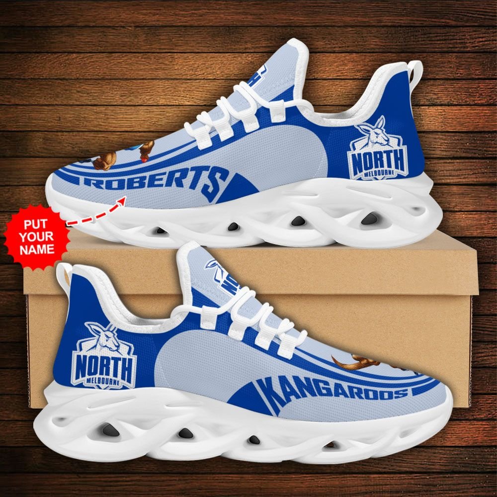 Personalized North Melbourne Kangaroos clunky max soul shoes 1