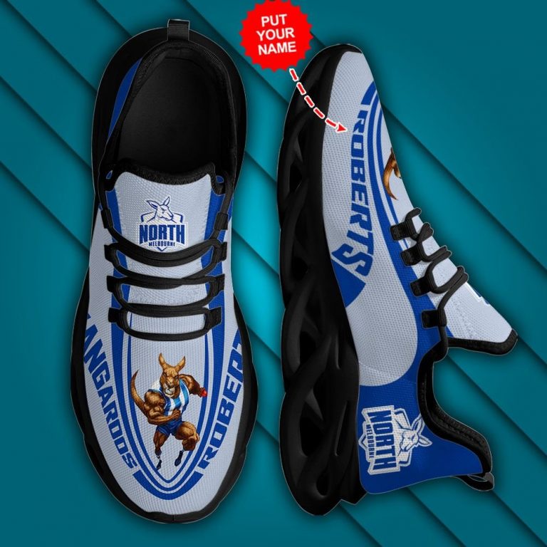 Personalized North Melbourne Kangaroos clunky max soul shoes 2