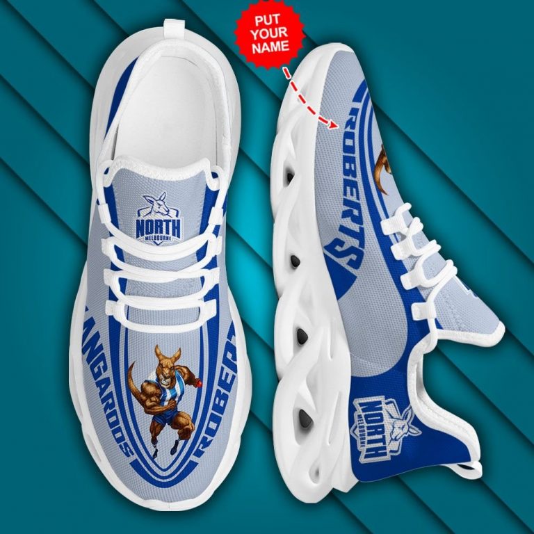 Personalized North Melbourne Kangaroos clunky max soul shoes 3