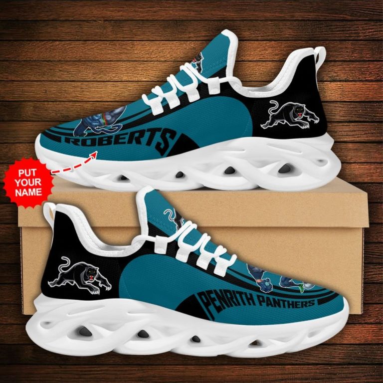 Personalized Penrith Panthers clunky max soul shoes 1