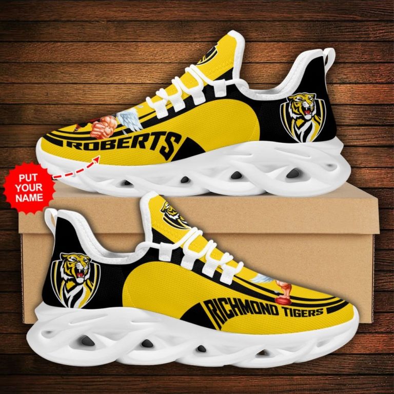 Personalized Richmond Tigers clunky max soul shoes 1