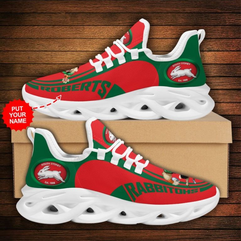 Personalized South Sydney Rabbitohs clunky max soul shoes 1