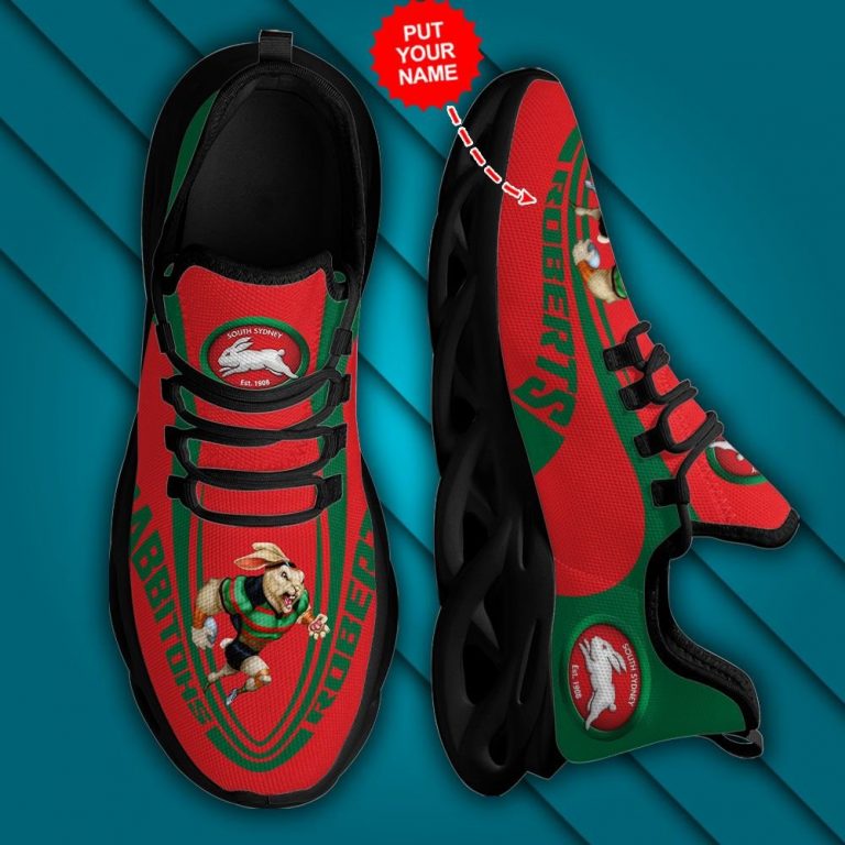 Personalized South Sydney Rabbitohs clunky max soul shoes 2