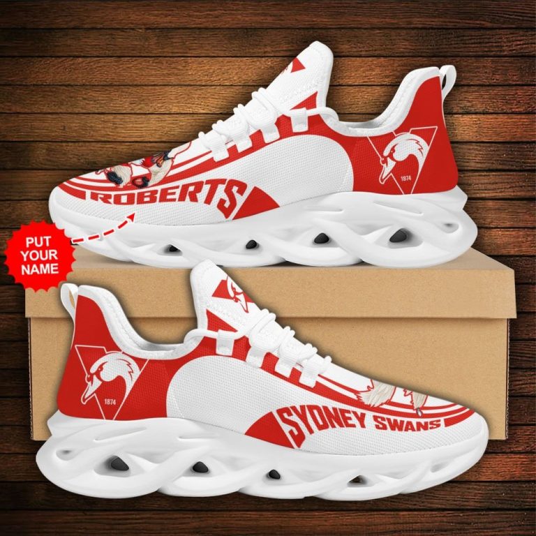 Personalized Sydney Swans Clunky Max Soul Shoes 1 Personalized Sydney Swans clunky max soul shoes 1