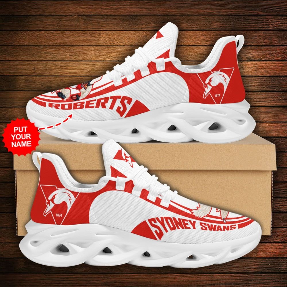 Personalized Sydney Swans clunky max soul shoes 4 Personalized Sydney Swans clunky max soul shoes 1