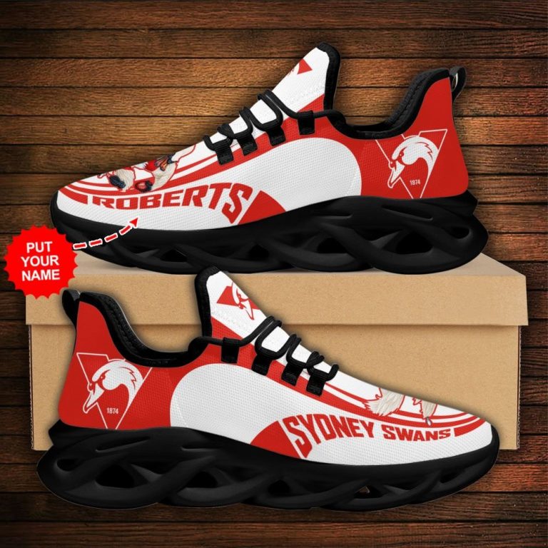 Personalized Sydney Swans Clunky Max Soul Shoes Personalized Sydney Swans clunky max soul shoes