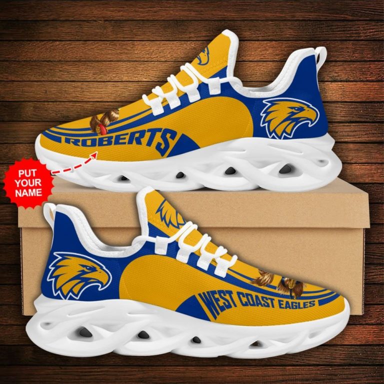 Personalized West Coast Eagles clunky max soul shoes 1