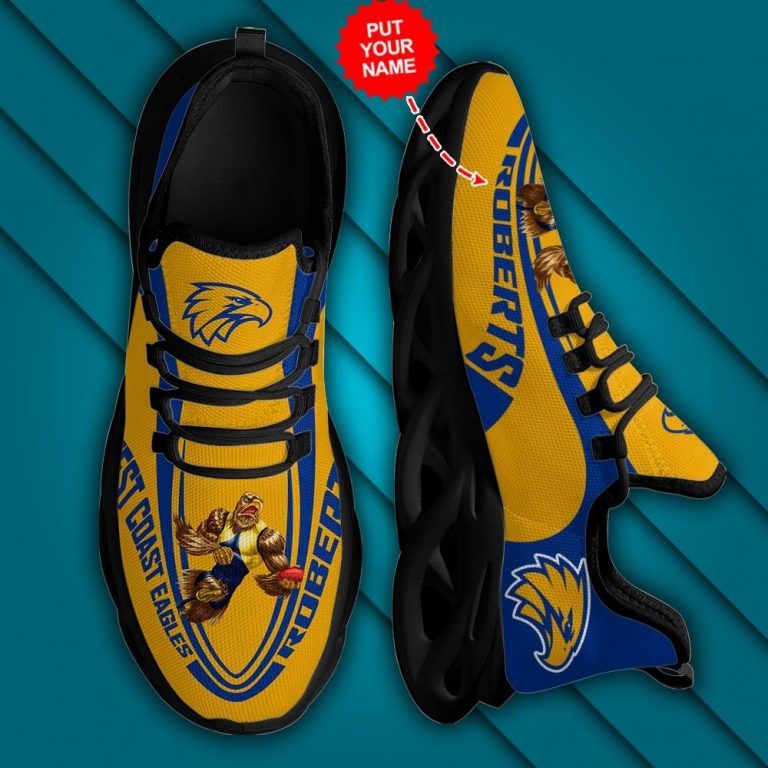 Personalized West Coast Eagles clunky max soul shoes 2